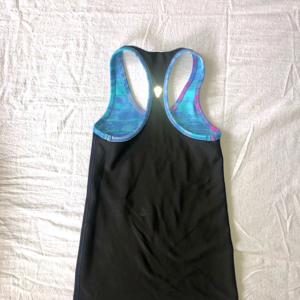 Ivivva Reversible Racerback Tank - Size 8 (Girls) - Picture 4 of 7